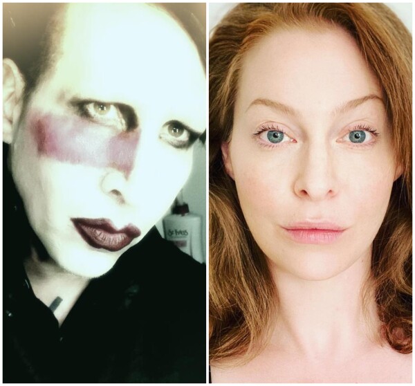 Marilyn Mansón y Esmé Bianco.