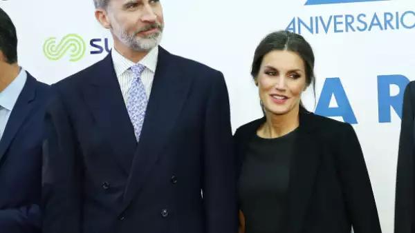 Rey Felipe, reina Letizia de España.
