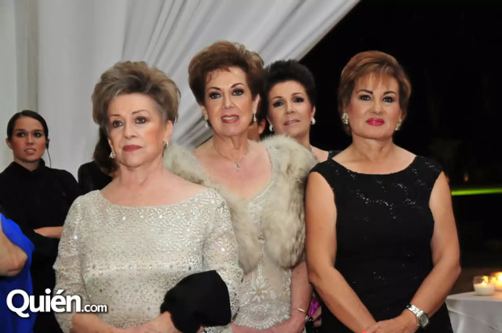 Margarita y María Sofía Sánchez con Margarita Cabrera