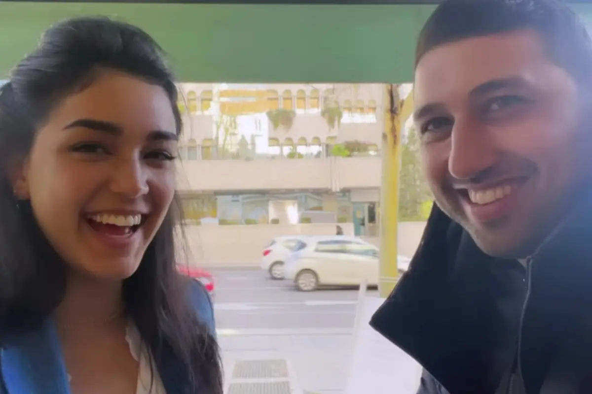 Ale Capetillo y su novio 