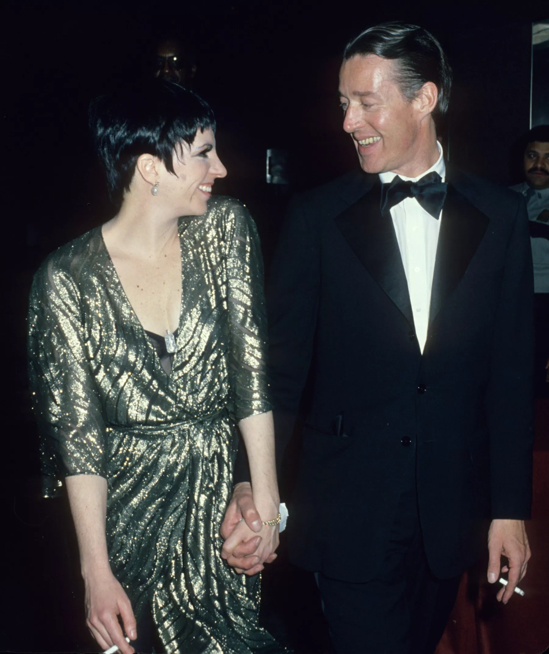 Liza Minelli and designer Halston sighting in Manhattan