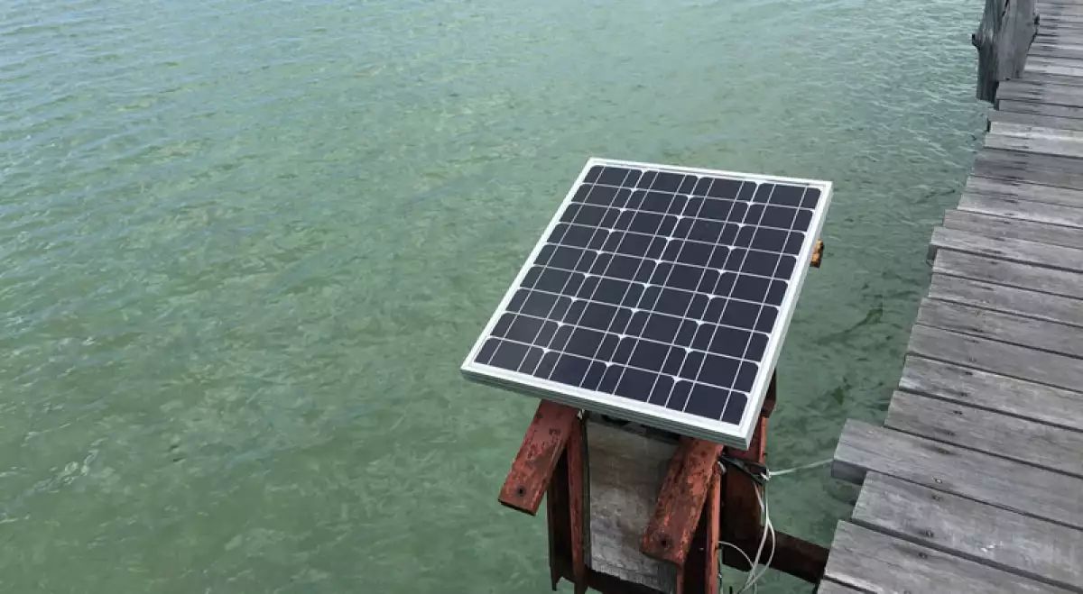 Sistema de celdas solares.