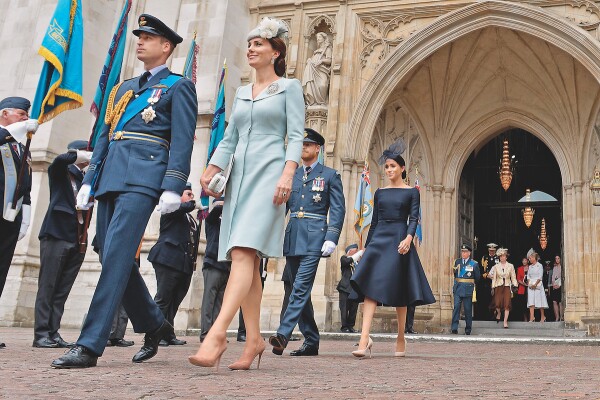 Members Of The Royal Family Attend Events To Mark The Centenary Of The RAF