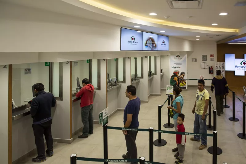 Banco AZteca Coppel recuperación más crédito 