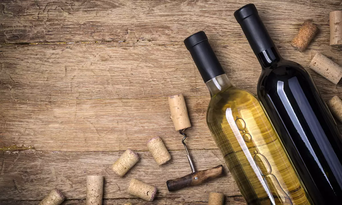 Botella de vino