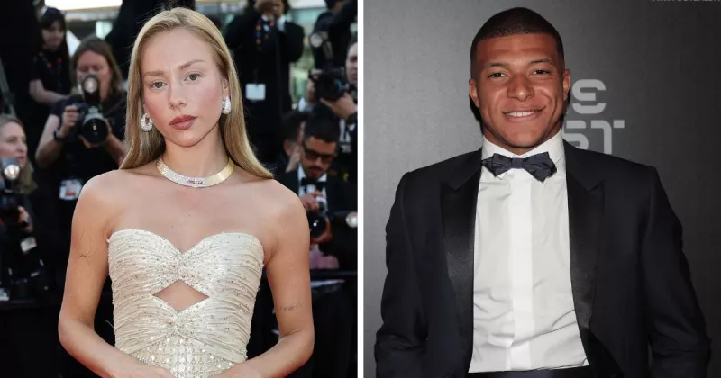 Ester Expósito y Kylian Mbappé