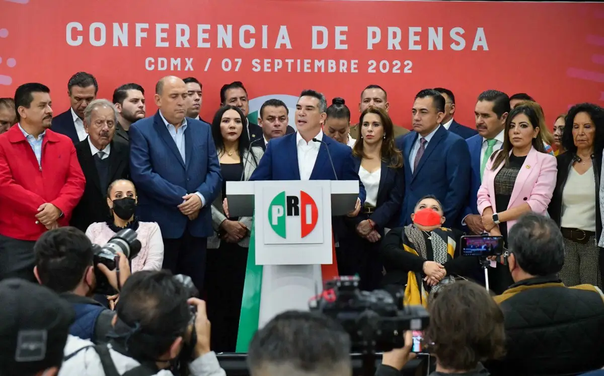 Alito Moreno niega ruptura con Va por México