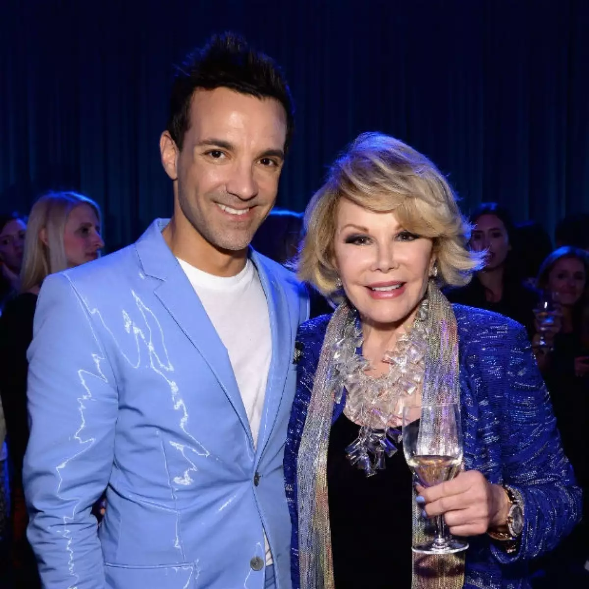 George Kotsiopoulos fue compañero de Joan en "Fashion Police".