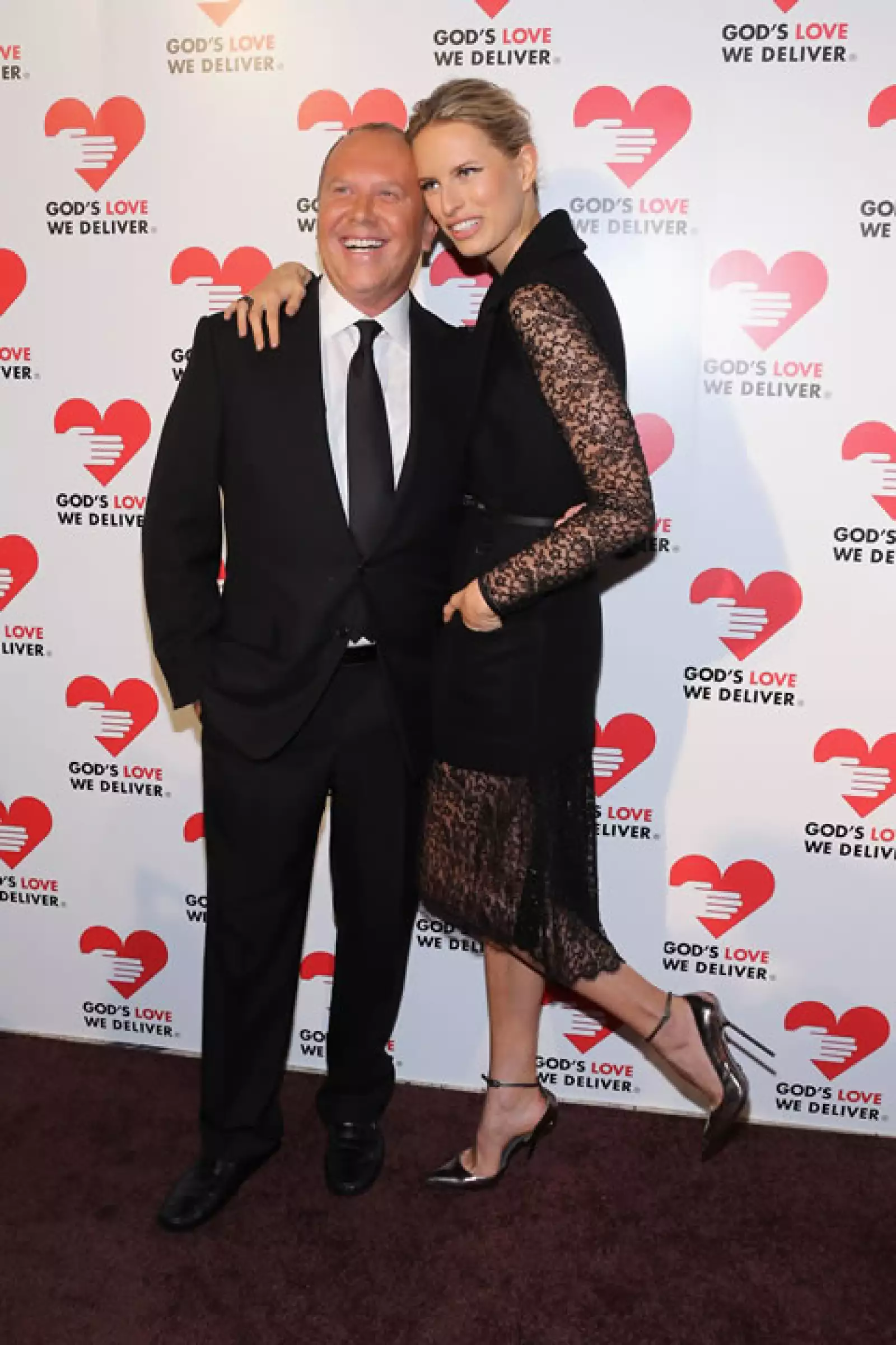 Michael Kors y Karolina Kurkova.