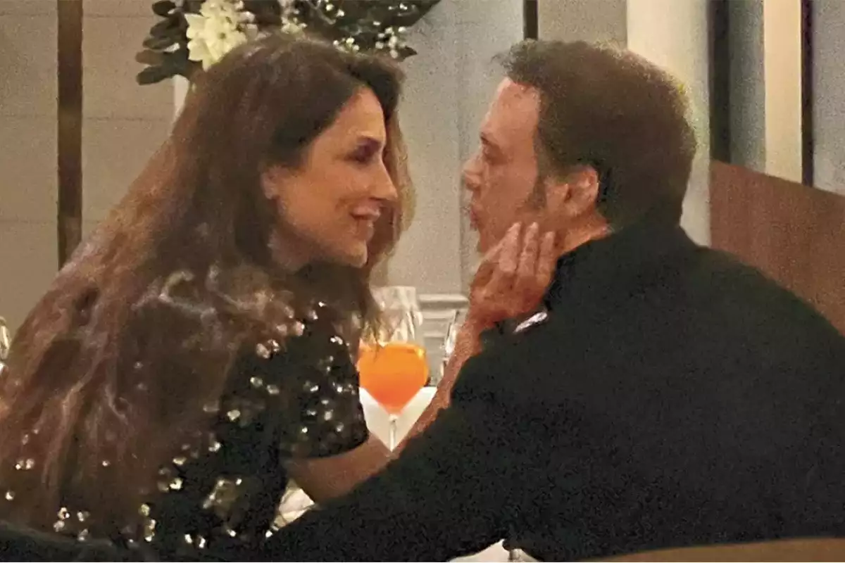 Paloma Cuevas y Luis Miguel en Nueva York en febrero de 2023