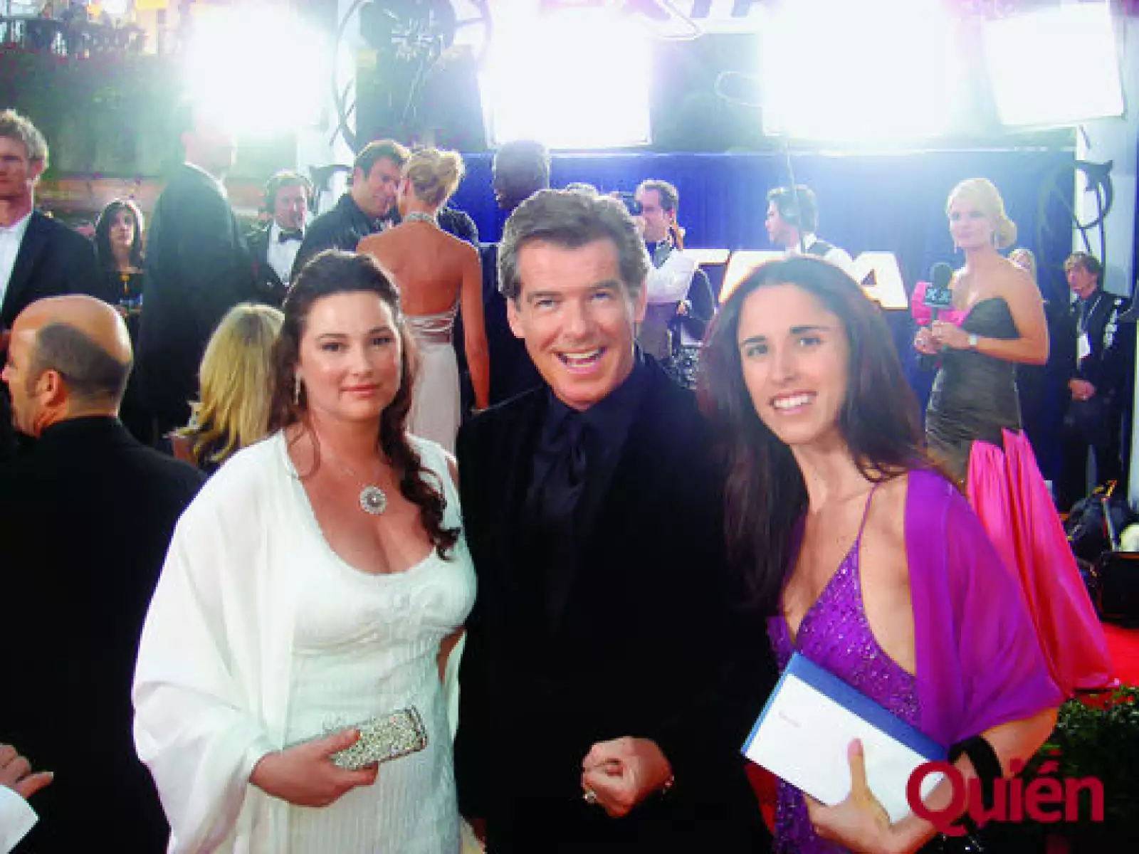 Pierce Brosnan, Paulina Lebrija