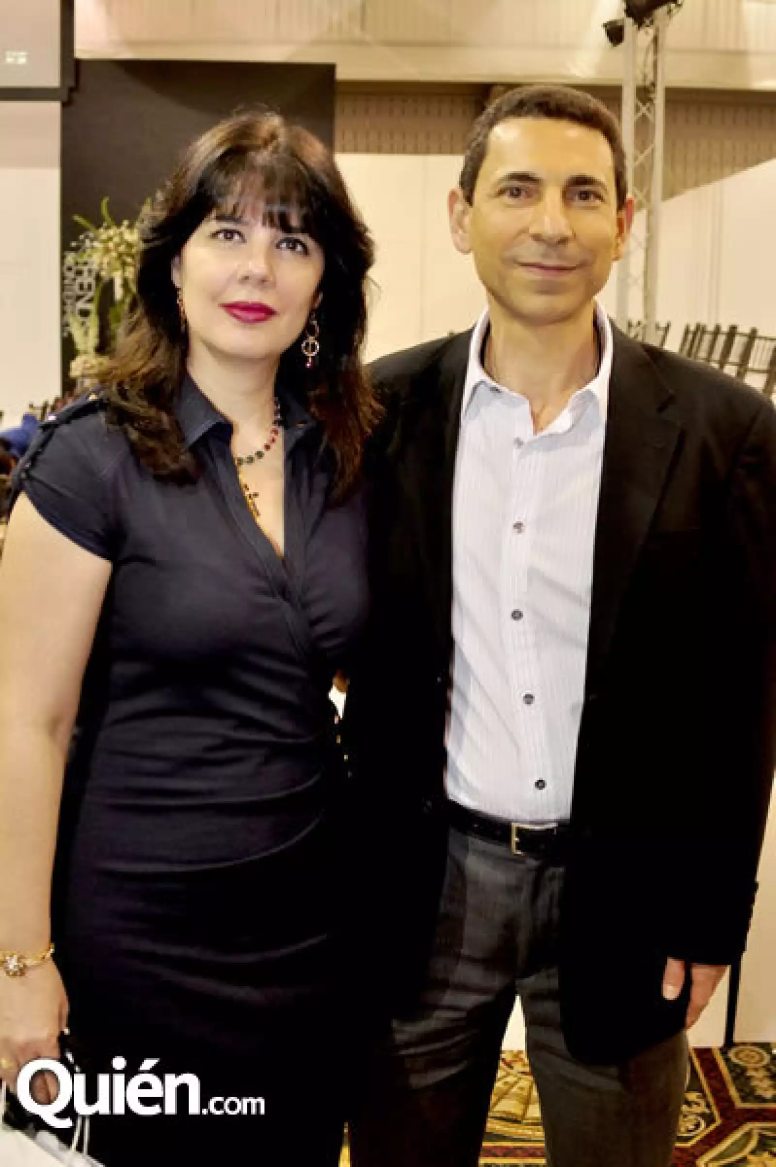 Lily Bizet y Jesús Andonie