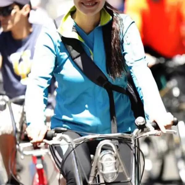 Cuando se dio a conocer que en el DF prestarían bicis para proteger la ecología, Alejandra Barros decidió sumarse al proyecto.