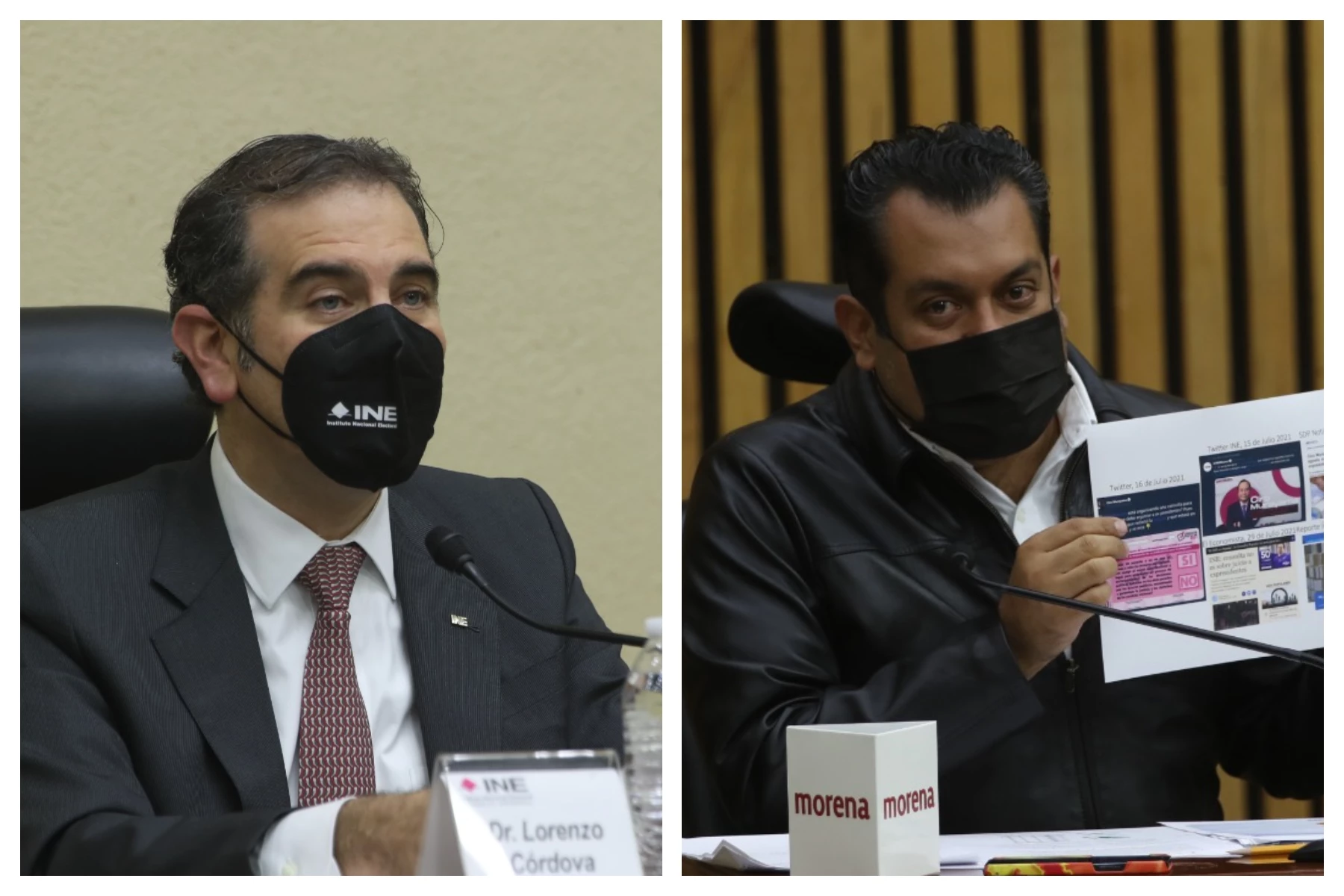 El INE y Morena intercambian reclamos en jornada de la consulta popular