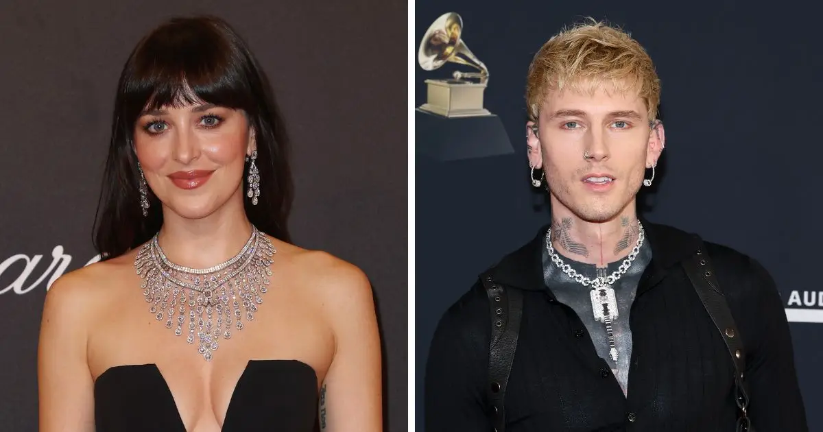 Dakota Johnson y Machine Gun Kelly