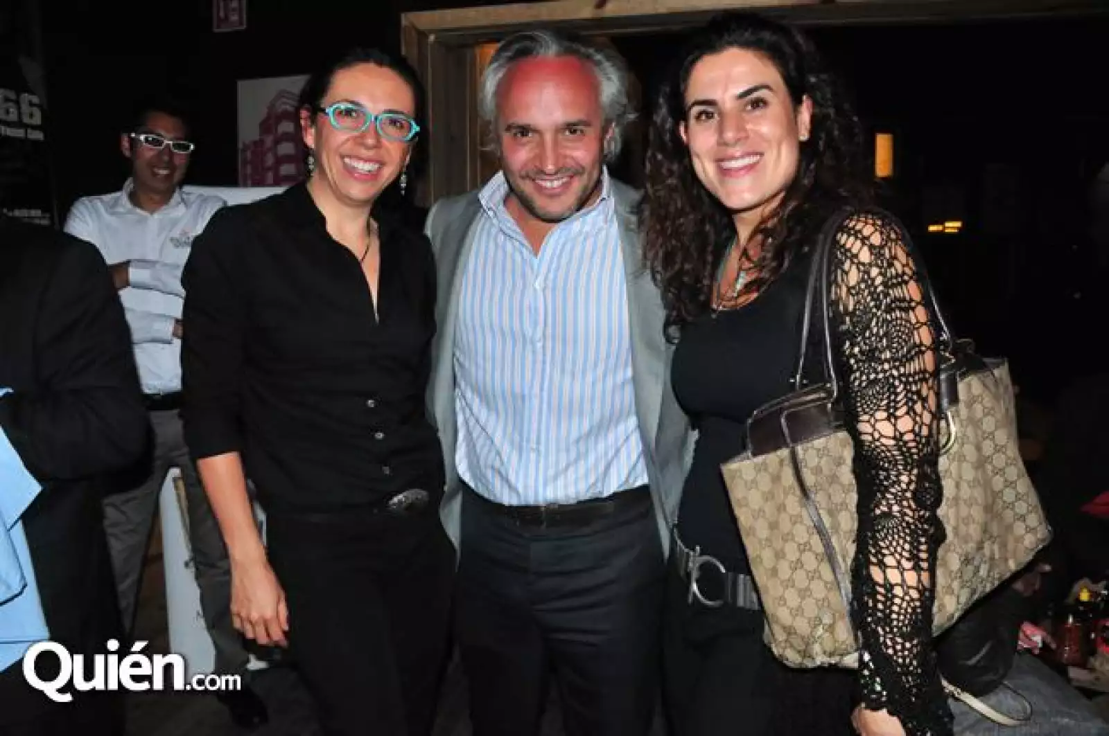 Laura Manzo, Nicolás Vale y Paola Pineda