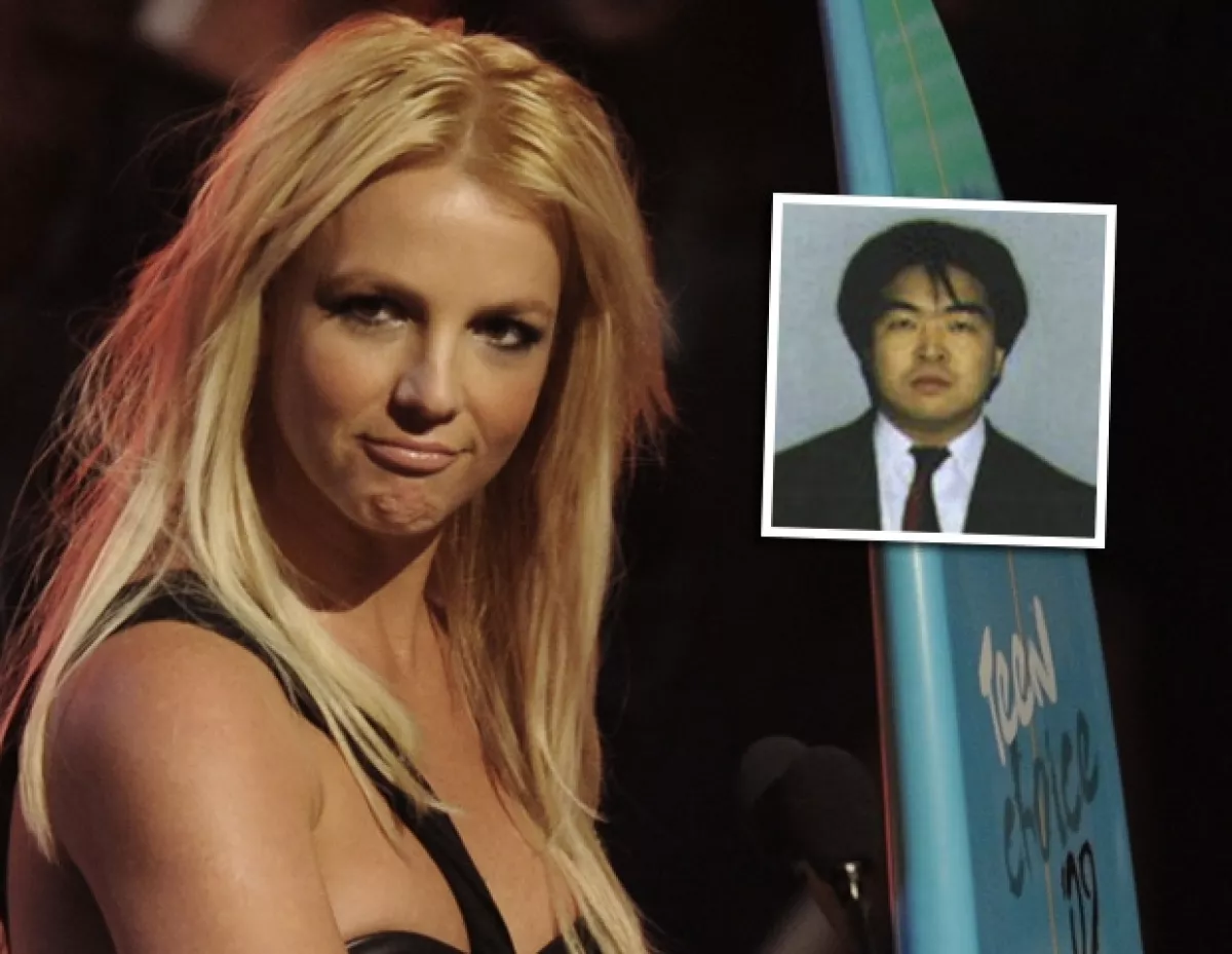Al parecer Britney le rompió el corazón a Masahiko quien estaba profundamente enamorado de la princesa del Pop, por lo que en venganza la demandó.