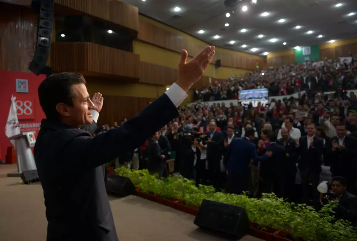 El presidente Enrique Peña
