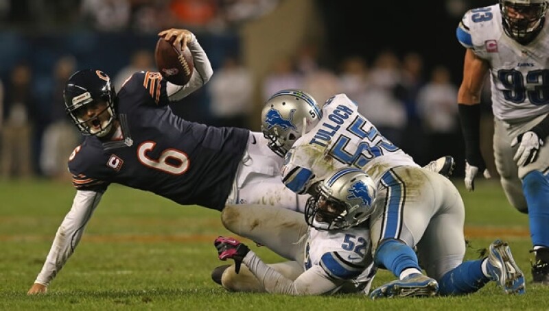 jay cutler osos de chicago vs leones de detroit NFL