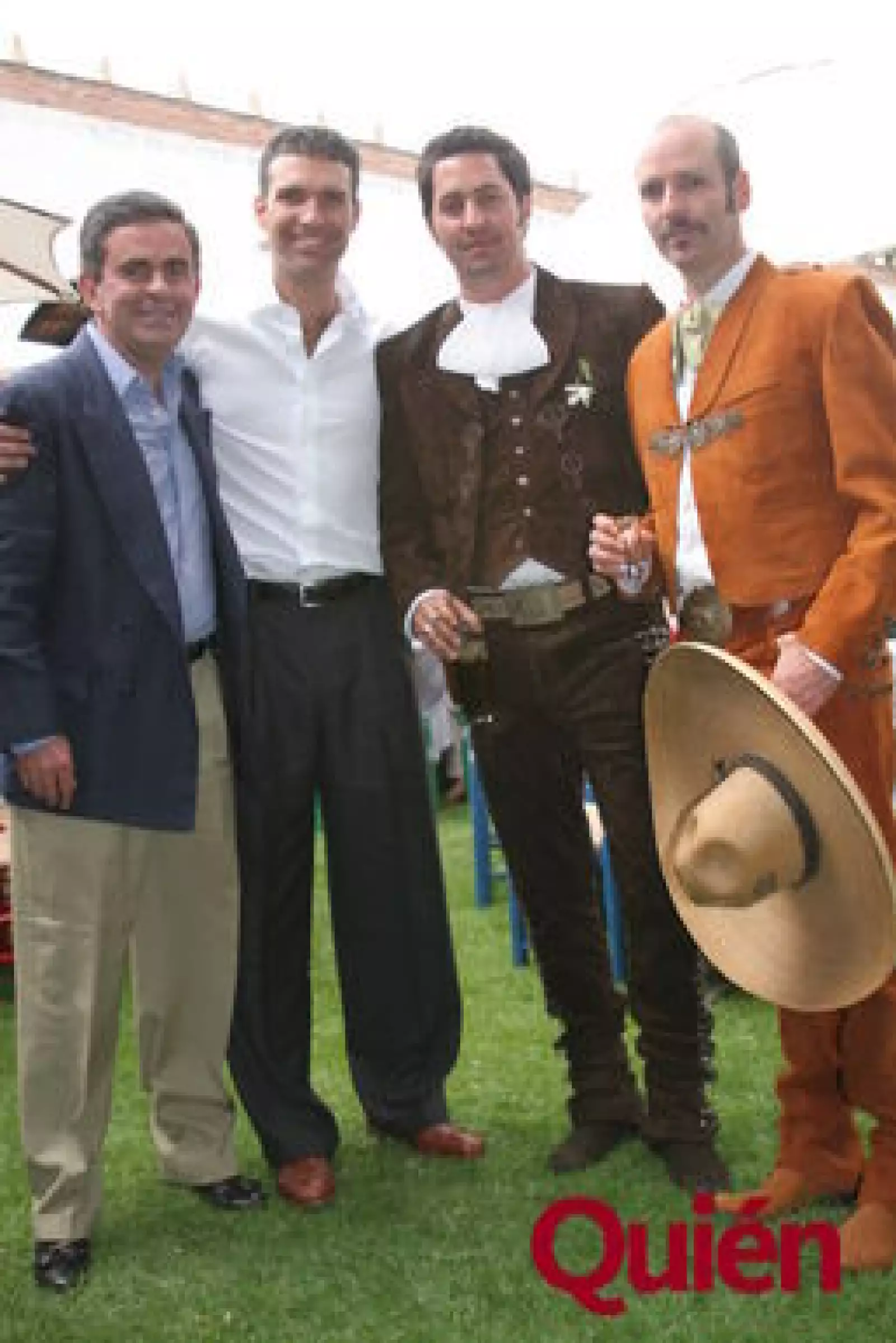 Álvaro Lebrija, Eduardo Sánchez Navarro, Alonso Cuevas, Jaime de Romandia