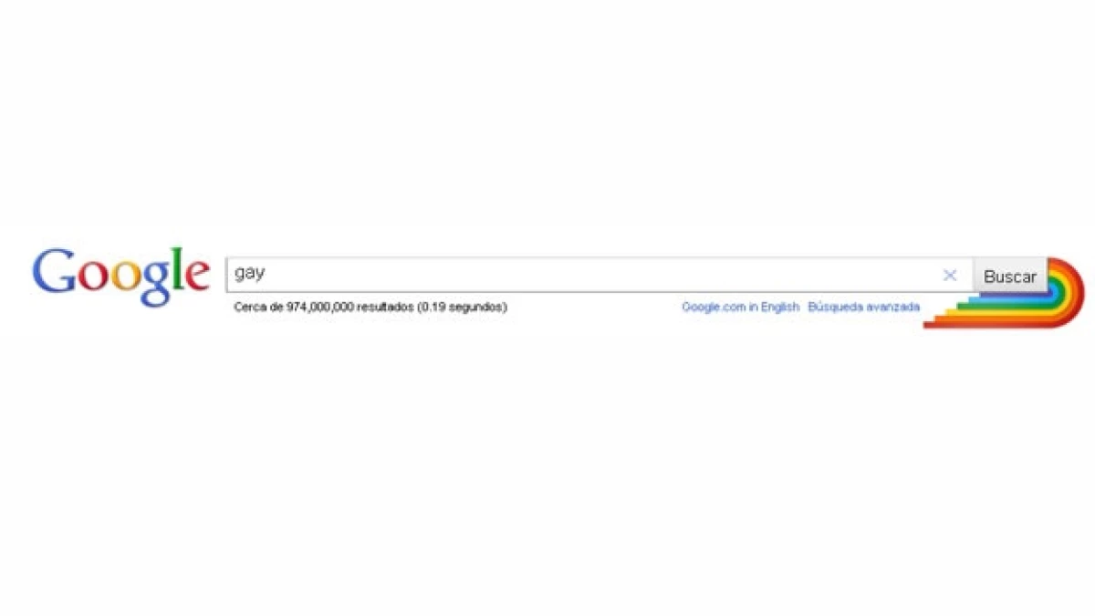google busqueda gay arco iris