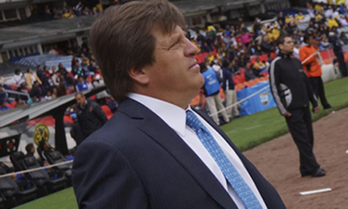 Miguel Herrera, entrenador del Club América, devolvió la confianza perdida a los jugadores, les sacó provecho y los hizo crecer. (Foto: Cuartoscuro)