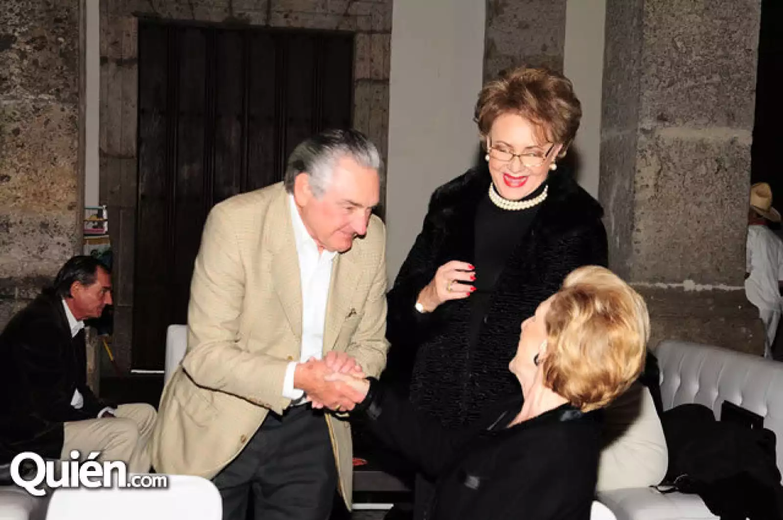 Alfredo Gerini, Susana Preciado y Simone Javelly