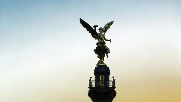 Independence Angel monument in Mexico City