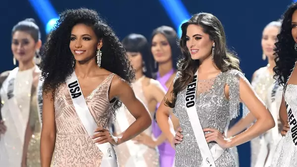 Cheslie Kryst y Sofía Aragón