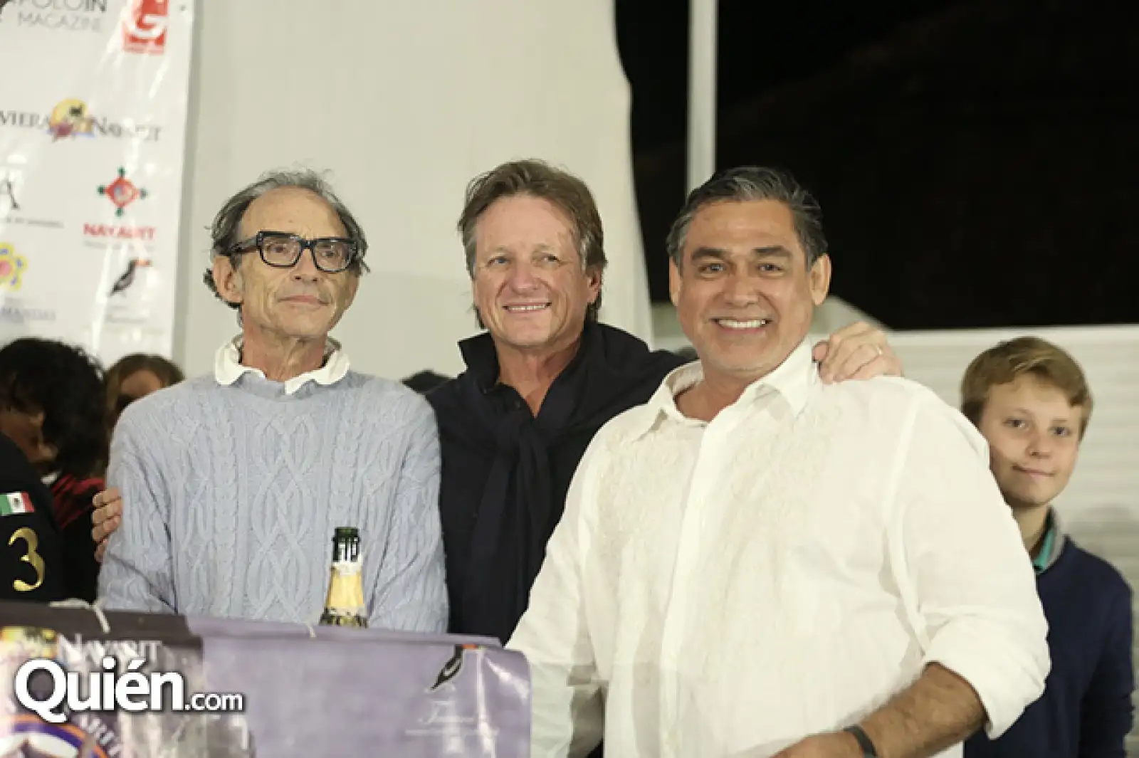 Alberto Ardossone, Giorgio Brignone y Octavio Munguia