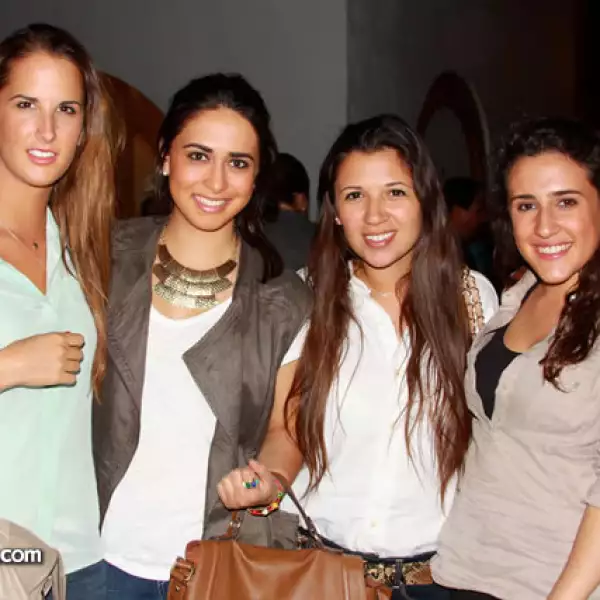 Fernanda Senderos,Macarena King,Fernanda Agallón y Daniela Garza