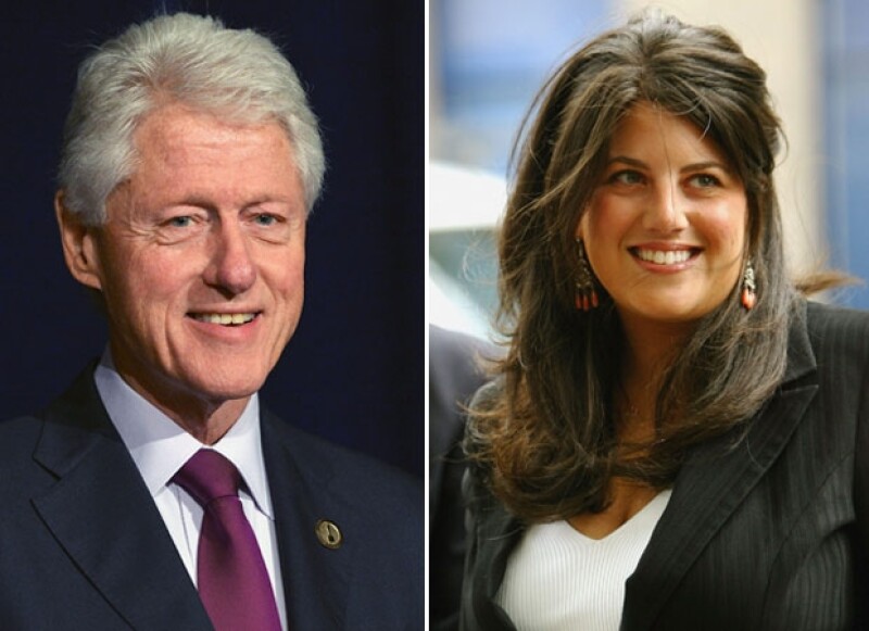 Bill Clinton mantuvo una relación extramerital con la becaria Monica Lewinski.