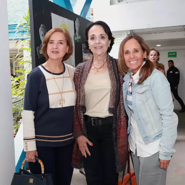 Cecilia Occelli , Beatriz Berger y Cecilia del Paso