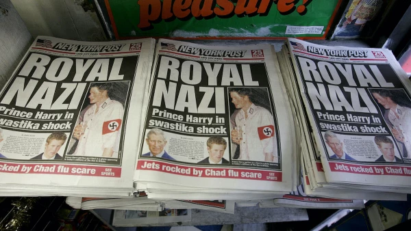 Prince Harry Wears A Nazi Uniform To Party