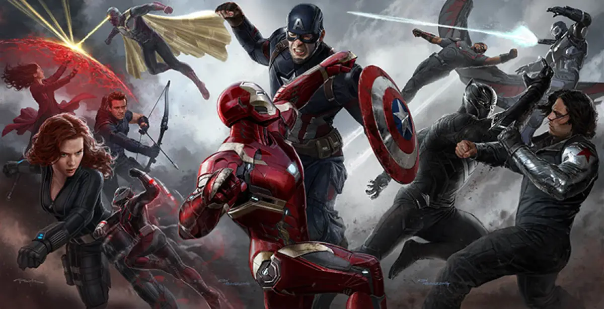 Iron Man y Capitán América