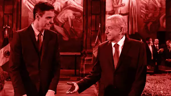 Pedro Sánchez y AMLO