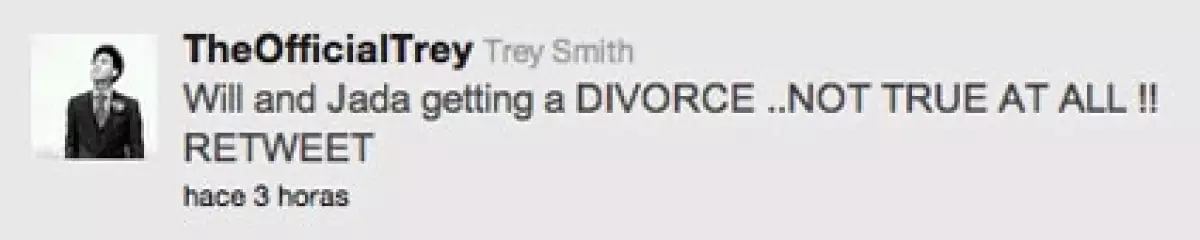 Trey defendió a su papá en Twitter.