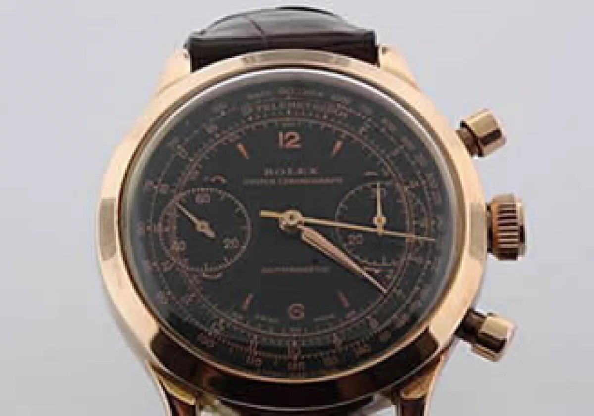 Docenas de relojes, como este Rolex, se subastarán el sábado. (Foto: cortesía de Gaston & Sheehan Auctioneers)