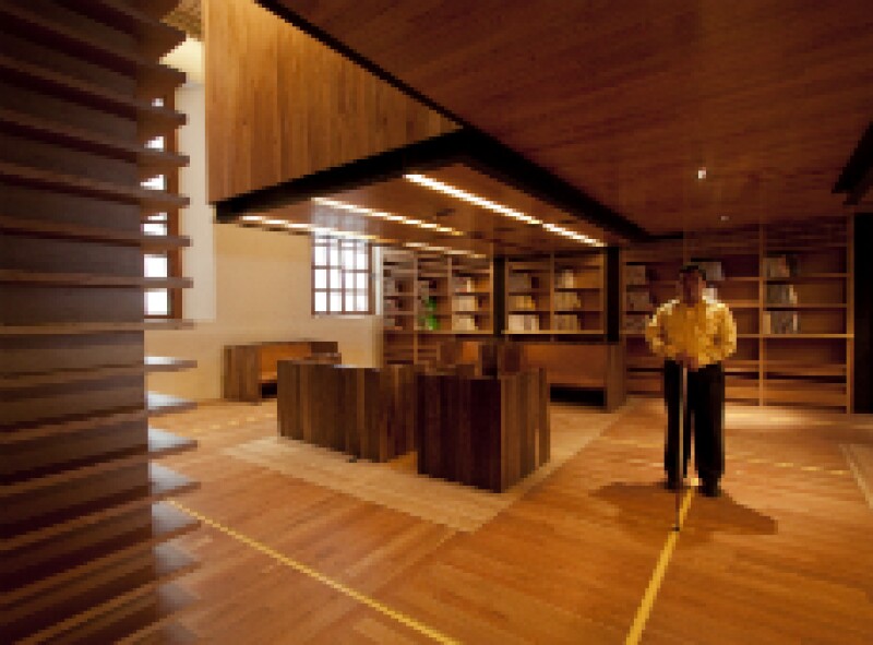 P Sala para invidentes Biblioteca Vasconcelos