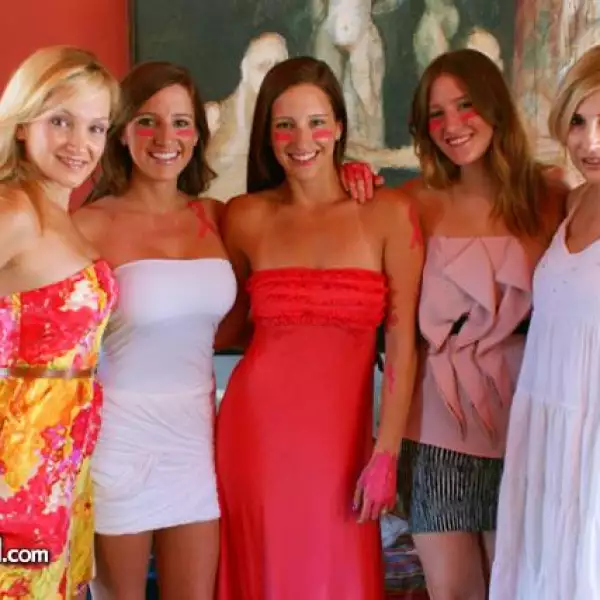 Thelma Cora,Viviana Barrera,Mariana Barrera,Thelma Barrera y Rosina Ramón