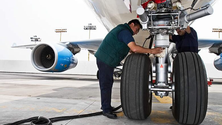 Los aviones suelen tener el mayor desgaste en el tren de aterrizaje que en otras partes.