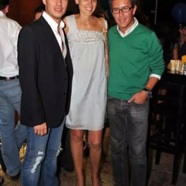 Eugenio Peredo,Elodie Weil y Alfonso Parra
