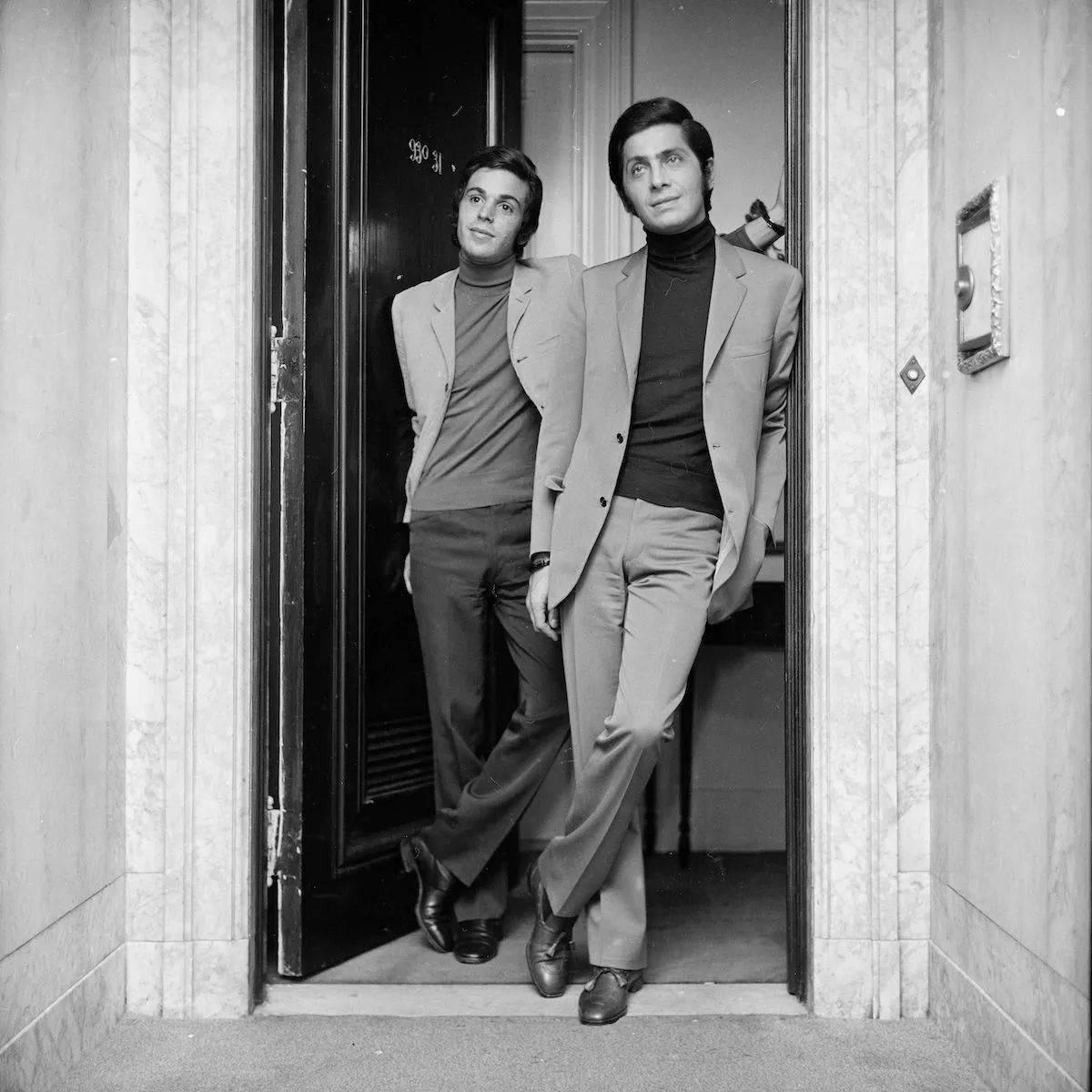 Valentino and Giancarlo Giammetti, New York