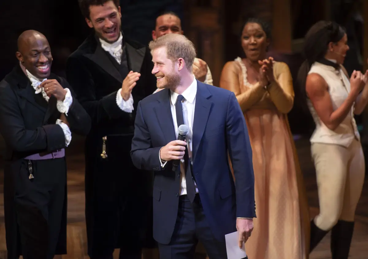 Harry en la obra Hamilton