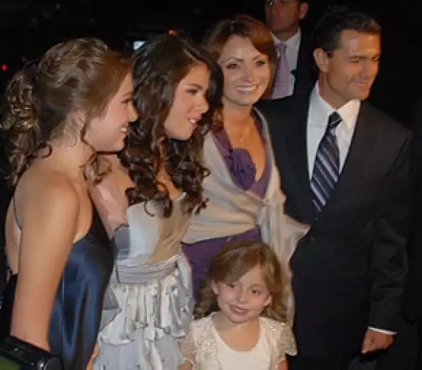 Paulina Peña sonrió en todo momento.