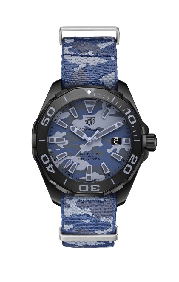 Aquaracer Camouflage motivo “Arctique” , TAG Heuer