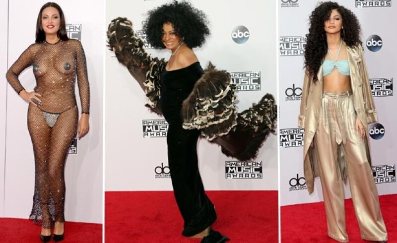 Bleona Qereti, Diana Ross y Zendaya fueron las peores vestidas de la noche.