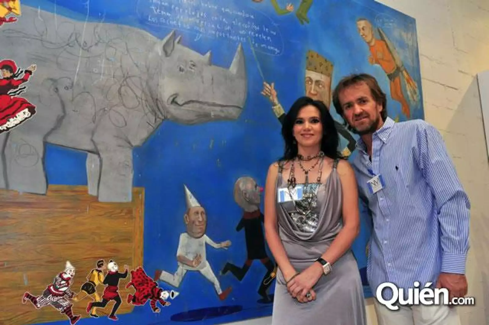 Inauguración de la Galería de Arte NM