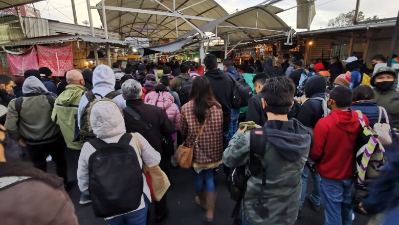 Indios Verdes Falta Transporte