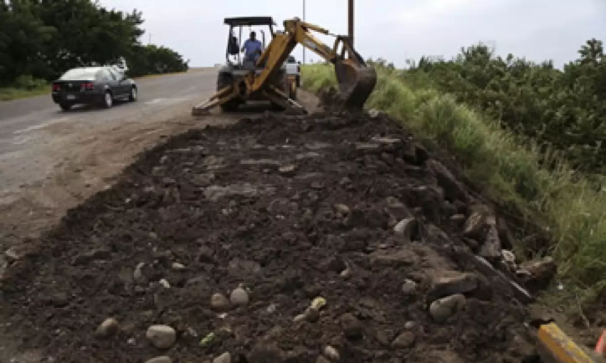 La carretera que concluirá ICA es uno de los principales proyectos en el país. (Foto: Cuartoscuro)